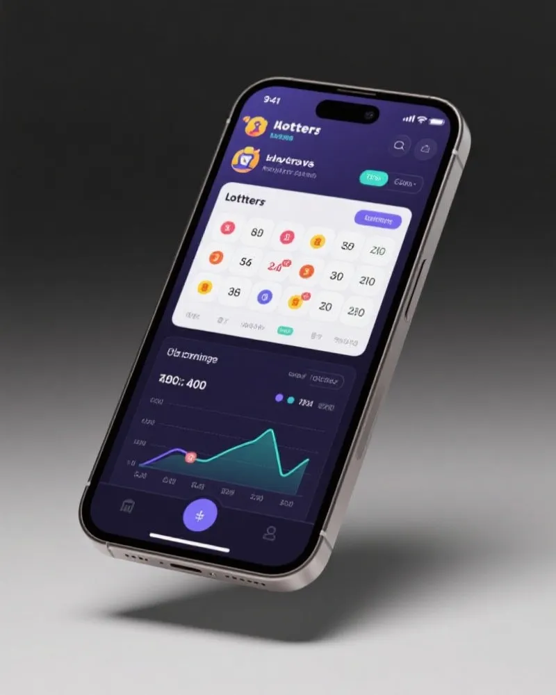 掌中彩票手机客户端展示