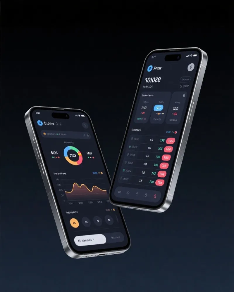 掌中彩票APP界面展示